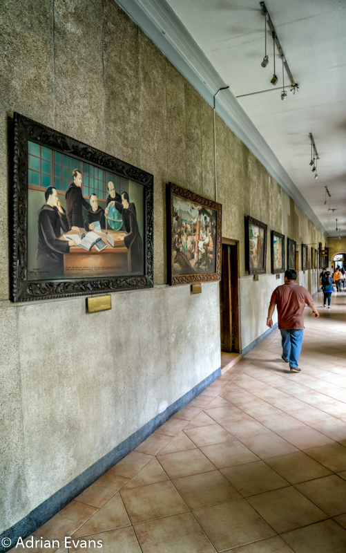 Hallway of Paintings