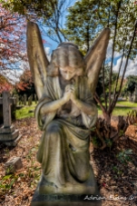 Angel In Prayer on Bended Knee